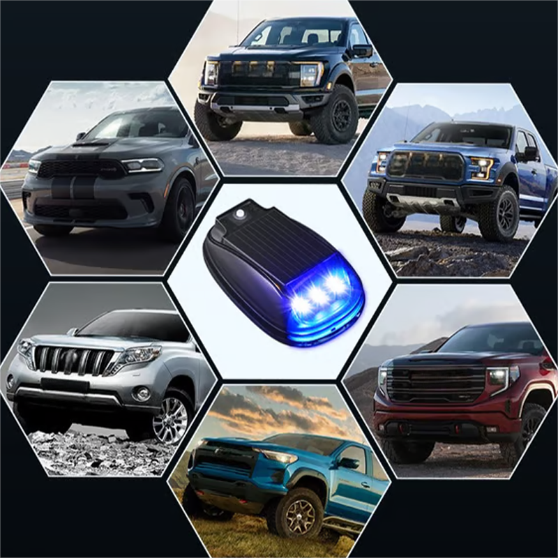 🚗🔦Éclairage solaire étanche pour toit de voiture avec télécommande🚗🔦