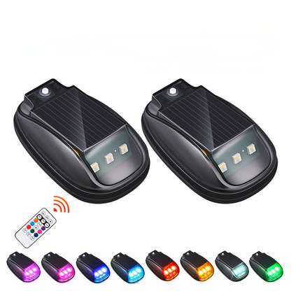 🚗🔦Éclairage solaire étanche pour toit de voiture avec télécommande🚗🔦