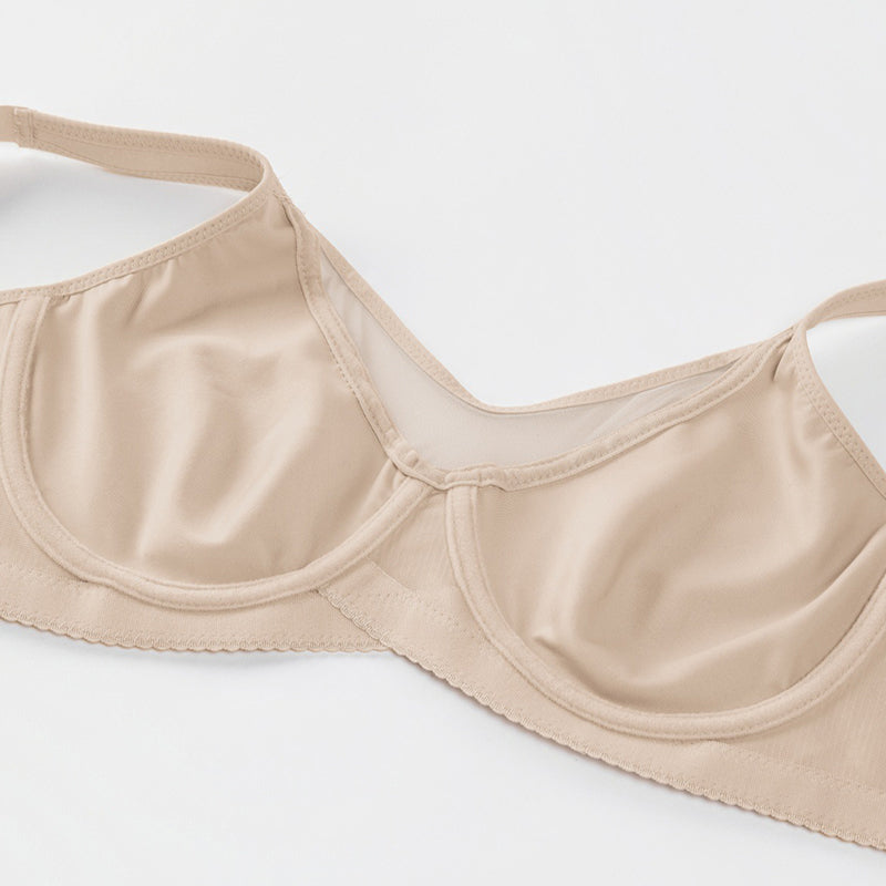 🏆 Special Price £13.99 ! 💐Women's Elegant Sheer Full Coverage Plus Size Bra