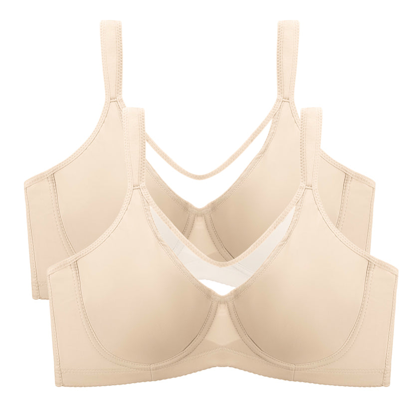 🏆 Special Price £13.99 ! 💐Women's Elegant Sheer Full Coverage Plus Size Bra