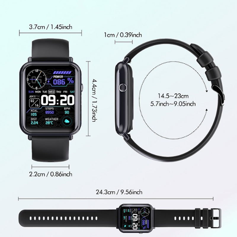 ⌚ Montre connectée sport multifonctionnelle Bluetooth / 🏃‍100 modes sportifs / 💧Étanchéité et résistance à la poussière IP68