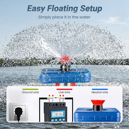 📢📢50% OFF !!!⏰2-in-1 Pond Aerator & Pump