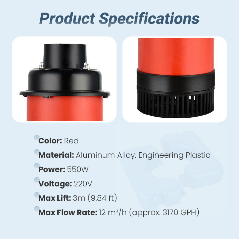 📢📢50% OFF !!!⏰2-in-1 Pond Aerator & Pump