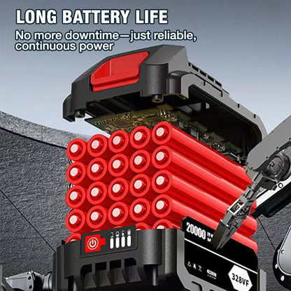 🌳 50% DE RÉDUCTION ! 🔋 Tronçonneuse portable sans fil 6 pouces, deux batteries incluses, outil de coupe pour bricolage