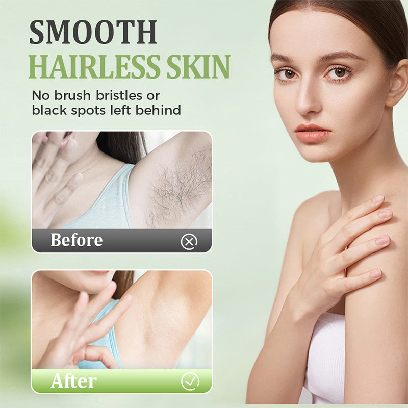 ⏰LAST DAY: only £8.99 ‼️💥Large-size hair removal cream Gentle and non-irritating hair removal cream set (hair removal cream + razor)🎁