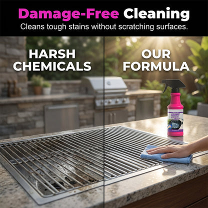 💕BUY 2 GET 1 FREE🔥Buy More Save More💥Fast-Acting Heavy-Duty Grill Degreaser Spray