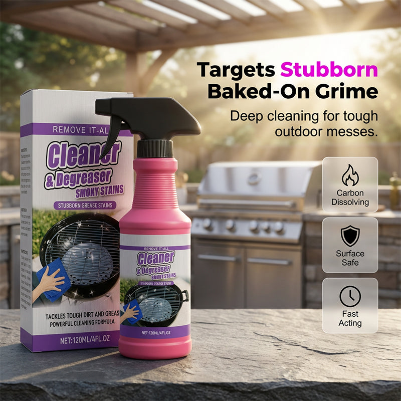 💕BUY 2 GET 1 FREE🔥Buy More Save More💥Fast-Acting Heavy-Duty Grill Degreaser Spray