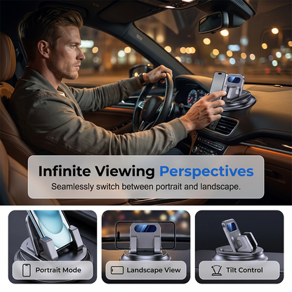 🔥🚗 50% OFF NOW!📱 Rotating Dashboard Car Phone Holder – 360° Adjustable & Anti-Slip – Hands-Free Phone Mount 🛡️