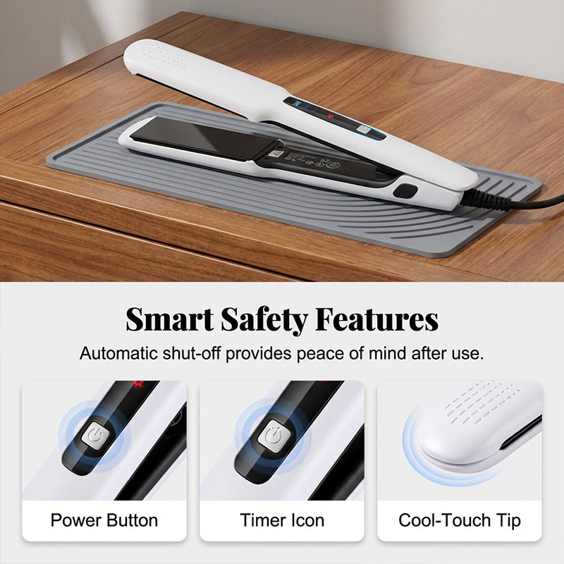 💗LAST DAY SALE 60% OFF⚡50K+ SOLD💕💇‍♀️2-in-1 Hair Straightener and Curler with Negative Ionic Care⚡Salon Negative Ion Hair Styling Tool