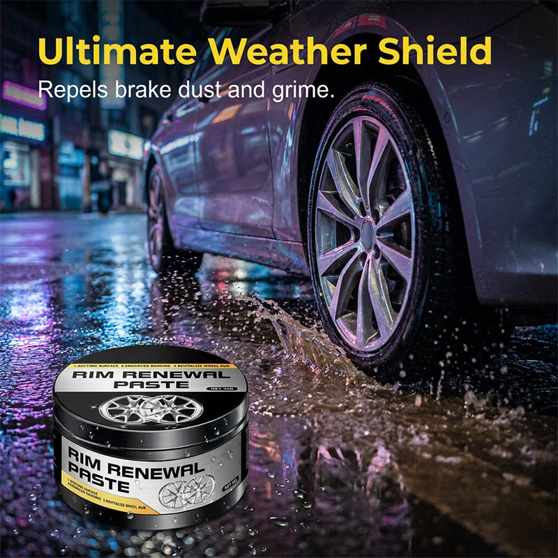 🚗 50% DE RÉDUCTION – Pâte Restauratrice Tout-en-Un pour Jantes – Efface les Rayures, Redonne Brillance & Protège Durablement ✨