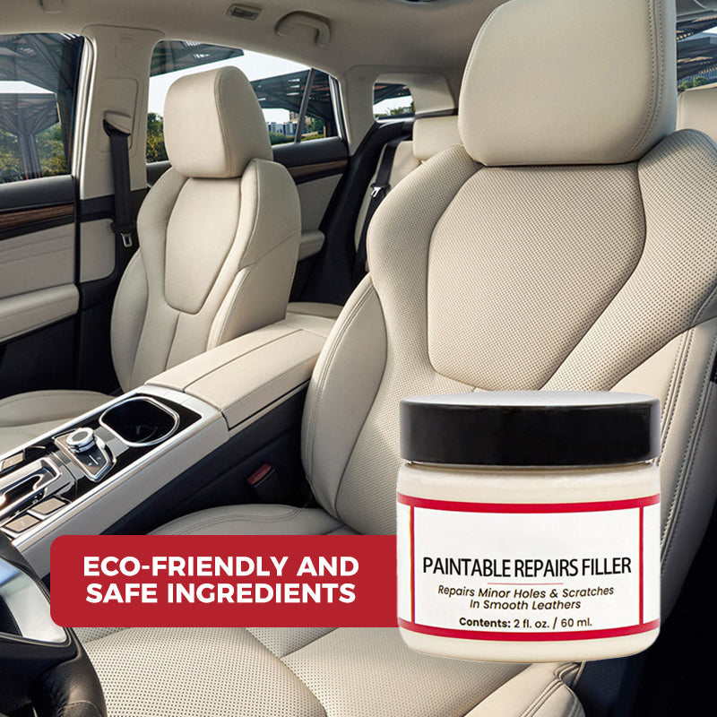 🏆 Last Day Special Price £11.99 ! 🔥Buy 2 Get 1 Free🎁Leather Scratch Repair Filler – Fills deep cracks & damage, restores smooth surface. No need to replace – just fill & forget! 💺✨