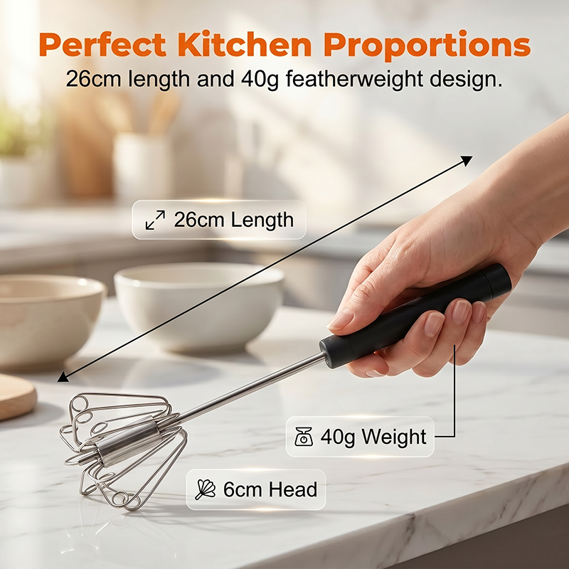 ⏰🔥LIMITED TIME 50% OFF!🔥50K+ SOLD!   ✨Stainless Steel Semi-Automatic Hand Egg Beater