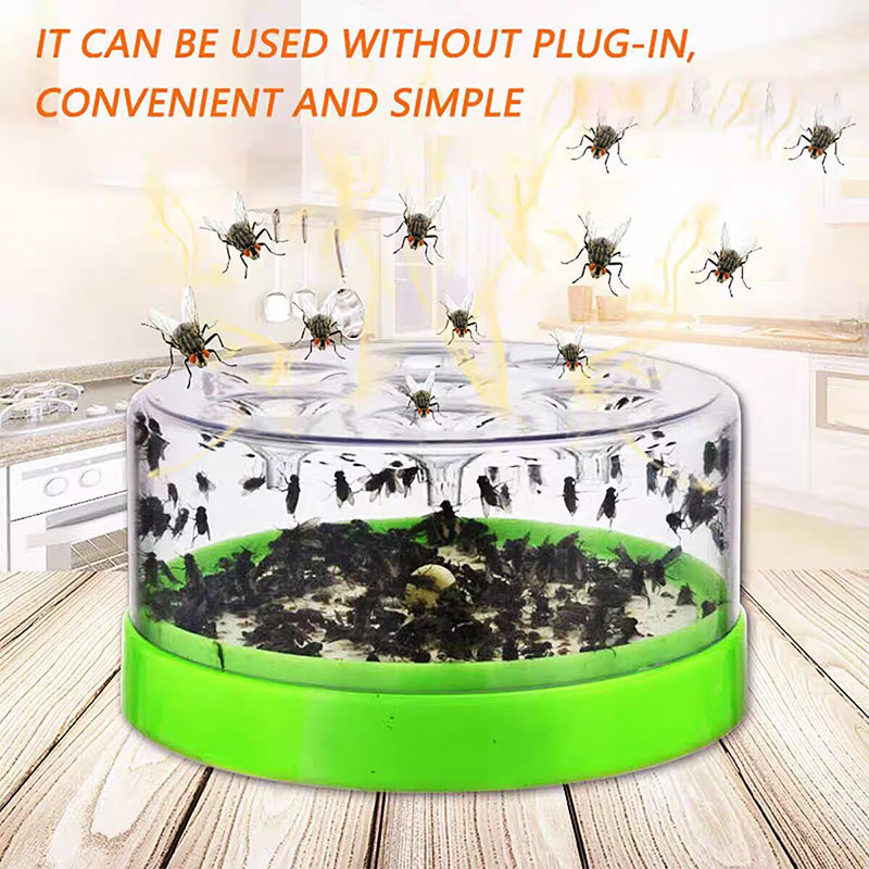 🏆Flash Sale⚡50K+ SOLD! Almost Gone-💥🔌✅ Reusable fly trap—no electricity, no poison! 🏠 Safe to use in the kitchen and around children and pets.1