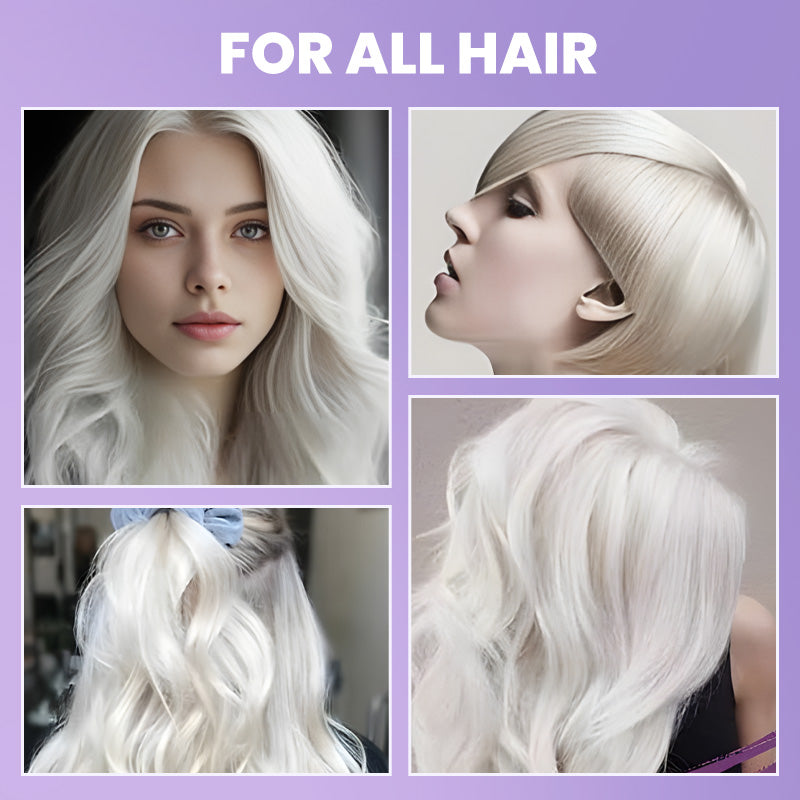 💜Moisturizing Purple Hair Mask with Long-Lasting Scent, Anti-Brass Deep Conditioning Mask for Blonde Bleached Hair