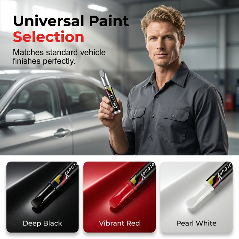 🔥Second item half price! 🚗Refresh your car to look brand new! Car Scratch Repair Touch Up Paint Pen