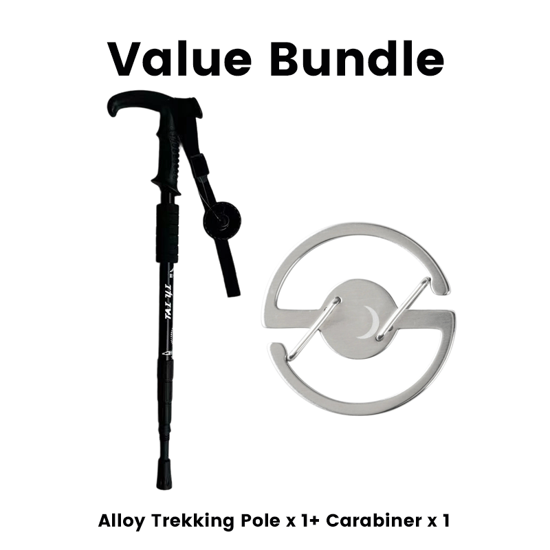 🔥🎁 50% off  Adjustable Aluminum Alloy Trekking Pole