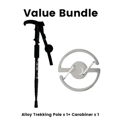 🔥🎁 50% off  Adjustable Aluminum Alloy Trekking Pole