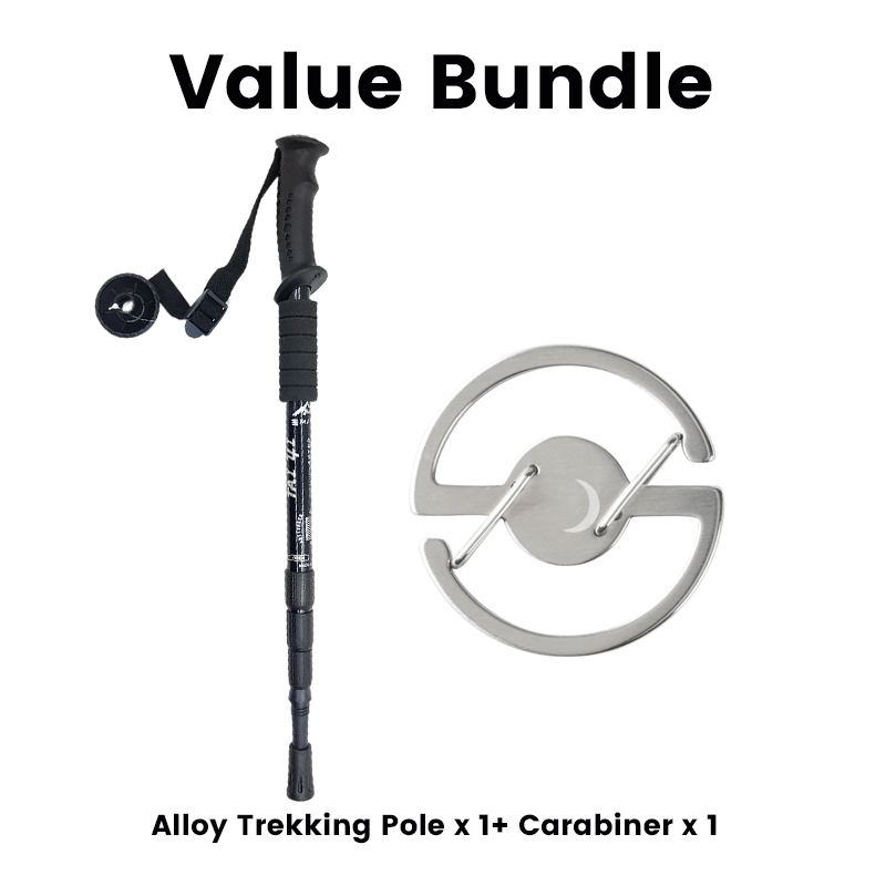 🔥🎁 50% off  Adjustable Aluminum Alloy Trekking Pole