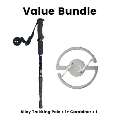 🔥🎁 50% off  Adjustable Aluminum Alloy Trekking Pole