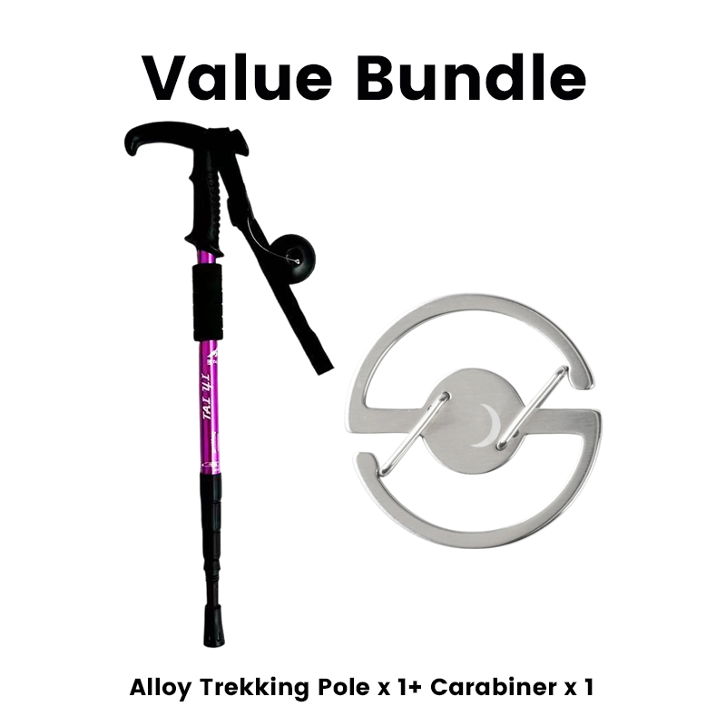 🔥🎁 50% off  Adjustable Aluminum Alloy Trekking Pole