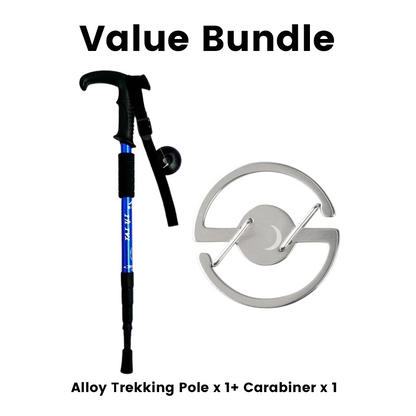 🔥🎁 50% off  Adjustable Aluminum Alloy Trekking Pole