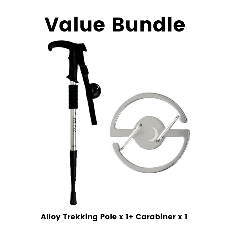 🔥🎁 50% off  Adjustable Aluminum Alloy Trekking Pole