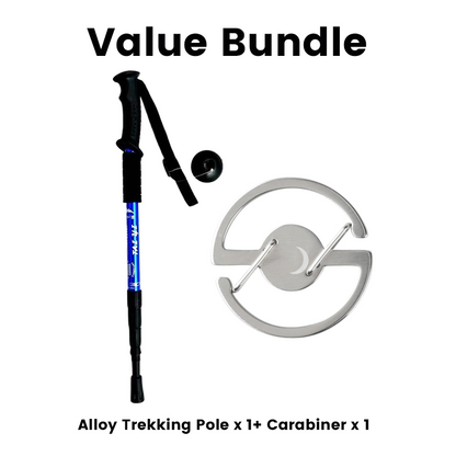 🔥🎁 50% off  Adjustable Aluminum Alloy Trekking Pole