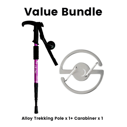 🔥🎁 50% off  Adjustable Aluminum Alloy Trekking Pole
