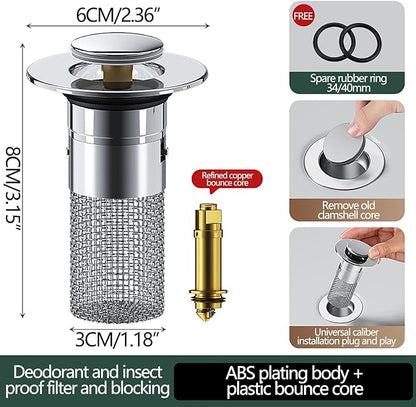 🔥LAST DAY ONLY 49% OFF -⚡stainless steel floor drain filter