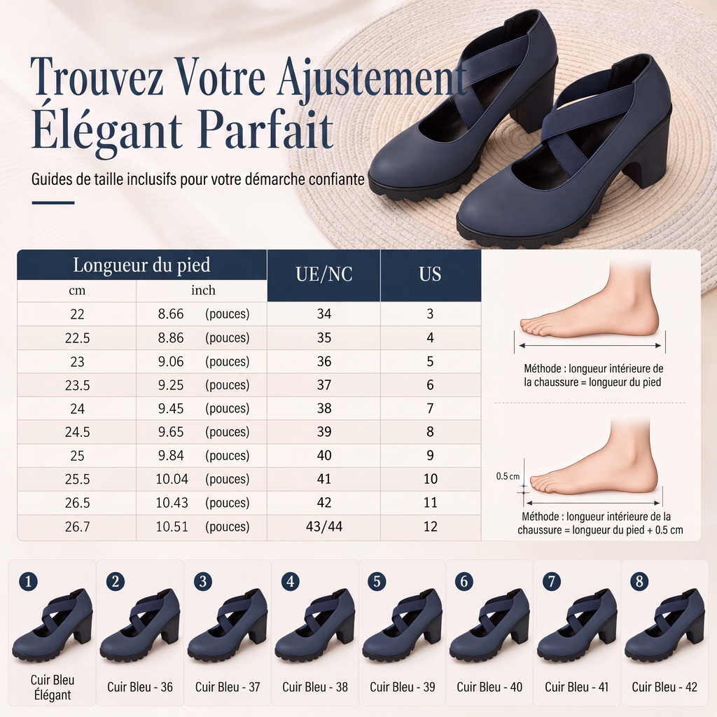 ✨ Tendance 2026 | Chaussures Mary Jane à Talons Épais & Plateforme 👠