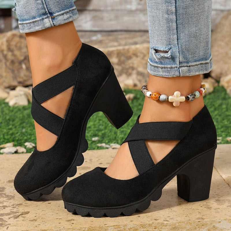✨ Tendance 2026 | Chaussures Mary Jane à Talons Épais & Plateforme 👠